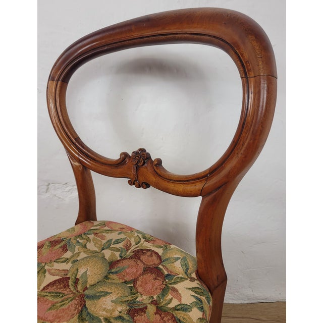 Victorian Balloon Back Chairs, 1890, Set of 2 For Sale - Image 6 of 18