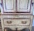 Large European Style Old World Hand-Painted Bar Drinks Liquor Armoire Cabinet Pull Out Shelf For Sale - Image 14 of 16