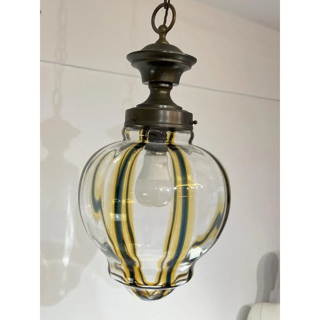 1960s Murano Glass Ceiling Light, Italy, 1960s For Sale - Image 5 of 9