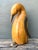 Vintage Carved Wood and Brass Penguin For Sale - Image 9 of 12