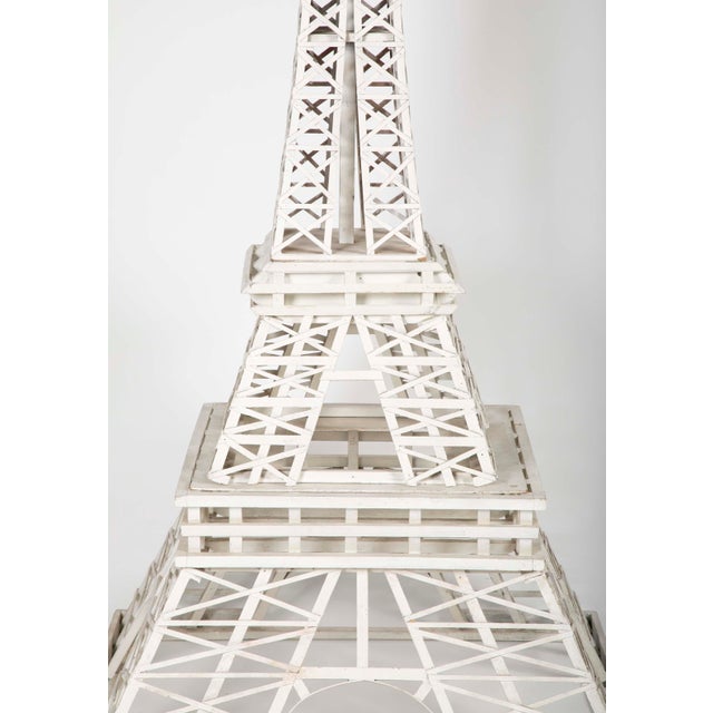 American 1950s Handmade Eiffel Tower Folk Art For Sale - Image 3 of 6