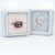 Contemporary 6.38ct, 14x10mm Ametrine Ring With Earth Mined Diamonds in Solid 14k Gold, Size 6.75 For Sale - Image 3 of 13