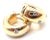 18k Yellow Gold & Platinum "Etoile" Diamond Hoop Earrings by Tiffany & Co. *Tiffany Box & Pouch Included ** These are not...
