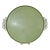1950s Hammered Metal Round Tray For Sale