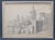 Gray Early 19th Century Constant Bourgeois Du Castelet (1767–1841) Pair of Ink Wash Drawings — Views of Palaces in the Roman Countryside For Sale - Image 8 of 17