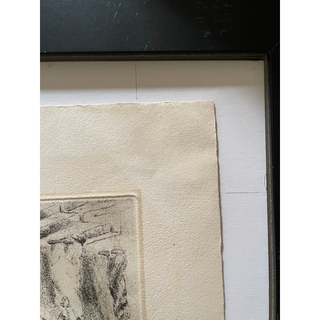 Marc Chagall, La Reine De Séba, 1939, Original Etching, Framed For Sale In Richmond - Image 6 of 12