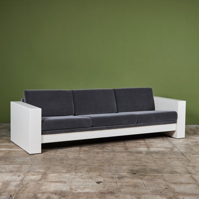 1970s Jules Heumann Sofa for Metropolitan Furniture For Sale - Image 5 of 12