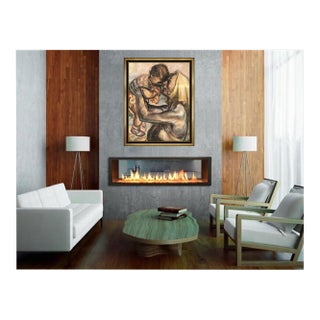Mid 20th Century Mother and Child, John E. Costigan For Sale