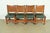 Mission Gustav Stickley Antique Mission Oak Arts & Crafts Dining Chairs, Set of Four For Sale - Image 3 of 14