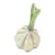 Italian Garlic Form Ceramic Sculpture, Mid 20th Century For Sale