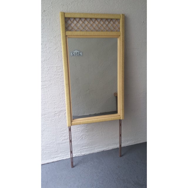 Henry Link Tall Wicker Rattan Mirror Chairish