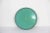 Mid-Century Modern Vintage Turquoise Blue Decorated Metal Cocktail Drinks Tray Made by Baret Ware For Sale - Image 3 of 10