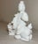 1990s Carved Chinese Marble Stone Samantabhadra Bodhisattva Dehua Sculpture Statue For Sale - Image 10 of 13