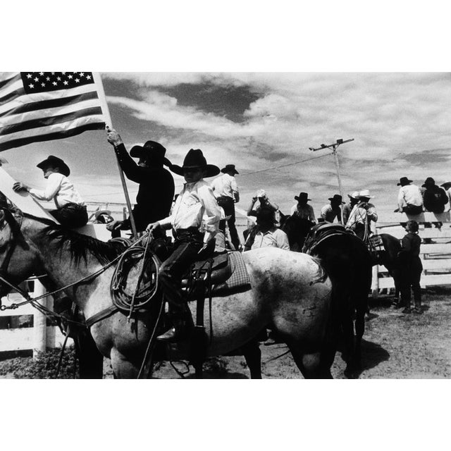 Michael Ormerod, Boy and Men on Horses, 1989, Photography For Sale