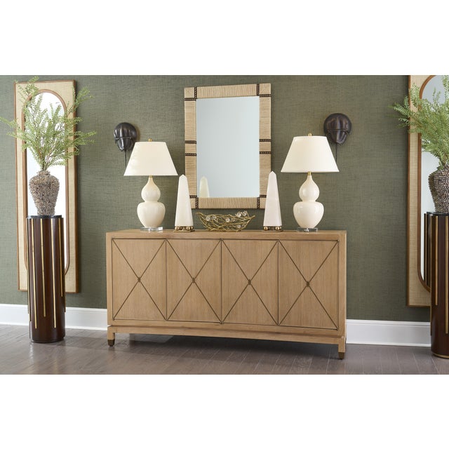 Tan Brentwood Sideboard - Oak For Sale - Image 8 of 8