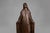 1930s Large Holy Maria Statue in Bronze Painted Plaster, Belgium, 1930s For Sale - Image 5 of 12