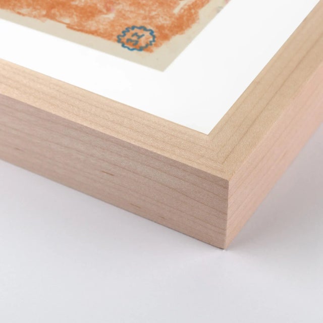 DESCRIPTION: At a Dinner Party by Happy Menocal in Maple Frame, Large Art Print SPECIFICATIONS: Type: Giclée Art Print on...