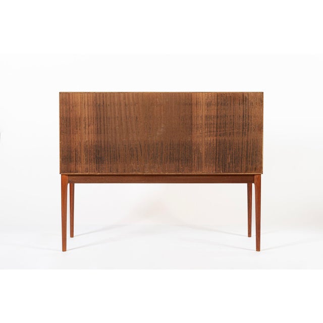 Mid Century Teak Bar Cabinet With Lazy Susan by Fredrik Kayser (Attr.) For Sale - Image 13 of 13