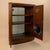 Mid-Century English Teak Bar Cabinet with Interior Lighting, Mirrored Back and Accessories, 1960s For Sale - Image 9 of 9