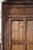 Intricate and beautifully done pair of teak double doors in a substantial hand carved frame. Elaborate floral and foliate...