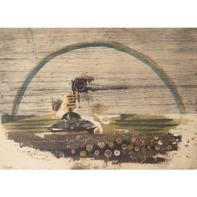 Contemporary Etching Aquatint Print by Johnny Friedlaender For Sale - Image 3 of 8