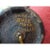 Metal Pair of Italian Aldo Londi for Bitossi Blue and Gold Pottery Lamps For Sale - Image 7 of 9