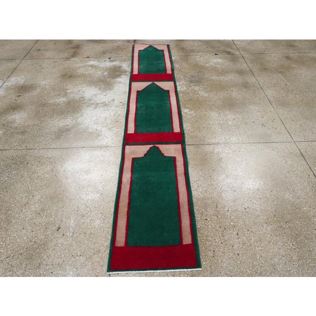 Galerie Shabab Collection Mid-20th Century Turkish Anatolian Small Runners For Sale - Image 13 of 17