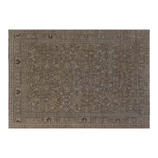 Authentic 19th Century Persian Tabriz Rug For Sale