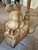Late 19th Century Hand-Carved and Signed “G. Mascagni” Alabaster Lamp For Sale - Image 4 of 9