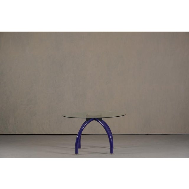 Metal Postmodern Spyder Table by Ettore Sottsass for Knoll, Italy, 1980s For Sale - Image 7 of 7