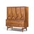 Mid-Century Modern Broyhill Brasilia Mid Century Walnut and Brass Gentlemans Chest Highboy Dresser For Sale - Image 3 of 10