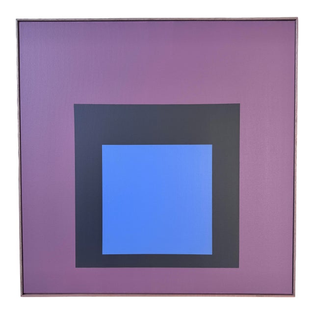 Contemporary Bauhaus Style Painting, Framed For Sale