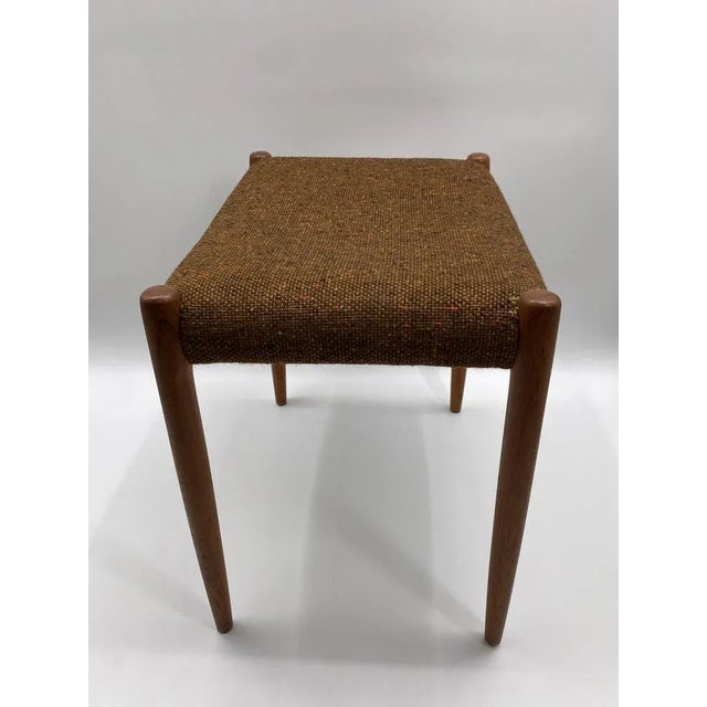 Mid-Century Design Teak Stool by Niels Møller for J.L. Møller Møbelfabrik, Denmark, 1960s For Sale - Image 6 of 13