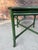 Mid 20th Century Vintage Mid Century Rattan Side Table With Deep Verdant Lacquer Finish - Newly Painted For Sale - Image 5 of 12
