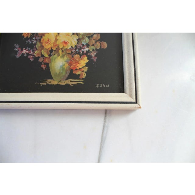 Vintage Still Life Floral Print Wall Hangings - a Pair For Sale - Image 9 of 10