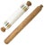 Vintage English & French Rolling Pins, S/2 For Sale In Tulsa - Image 6 of 6