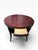 Baker Furniture Company Barbara Barry for Baker Fluted Edge Mahogany Round Entry Table For Sale - Image 4 of 13