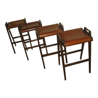 Thomasville Bar Stools - Set of 4 For Sale
