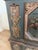 European Large Antique Painted Dowry ,Trunk ,From 1794, Made From Two Pieces , Open Top For Sale - Image 4 of 12