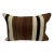 Turkish Hemp Pillow Cushion Natural Beige Brown Pillow Cushion Cover 16" x 24" For Sale