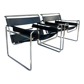 2 Wassily Chairs by M.Breuer for Knoll For Sale