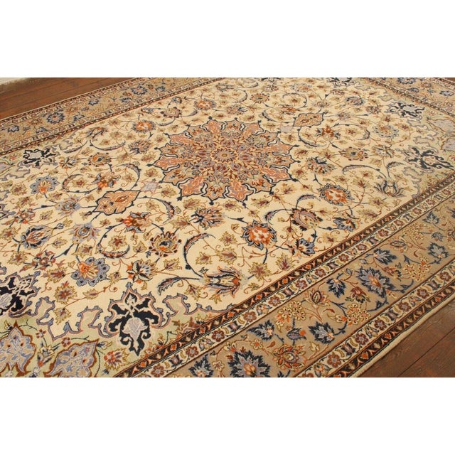 Textile Middle Eastern Hand-Knotted Rug For Sale - Image 7 of 9