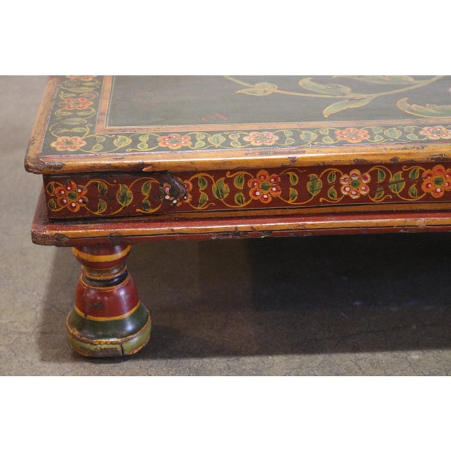 Indian 1900s Bajot Tray Table For Sale - Image 3 of 7