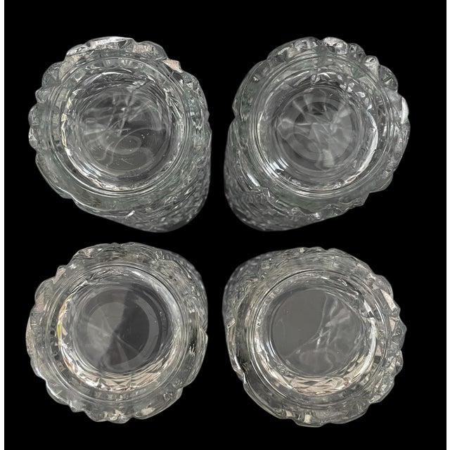 Cristal d' Arques Cristal d'Arques Durand Sculptra Tumbler Glasses 5 7/8" Highball 16 Oz Set of 8 For Sale - Image 4 of 10