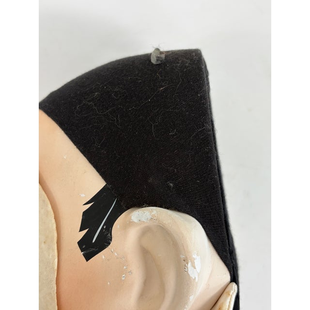 Large Phantom of the Opera Style Plaster Wall Mask Sculpture For Sale - Image 11 of 12