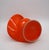 Space Age Orange Swirl SC3 Ceramic Vase, Italy, 1970s For Sale - Image 9 of 12