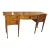Gorgeous Monumental Hickory Chair Company Inlaid Satinwood Federalist Buffet For Sale