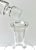 Transparent Vintage Etched Sailing Ship Glass Decanter With Cobalt Nautical Bar Bowl For Sale - Image 8 of 9