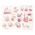 Ivy Attwell Chinese Junks Drawing in Red For Sale