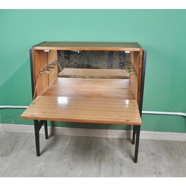 1960s Bar Cabinet with Chrome Handles, 1960s For Sale - Image 5 of 16